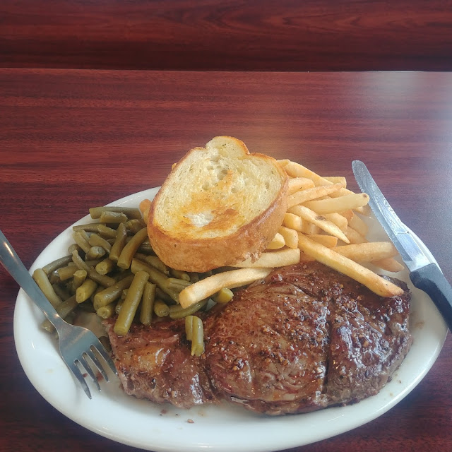 Rib Eye Steak Perfectly Cooked