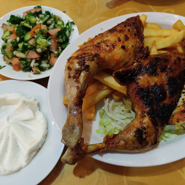 Charcoal Chicken & Chips