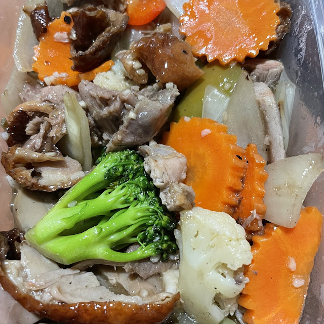 Roast Duck with Vegetables