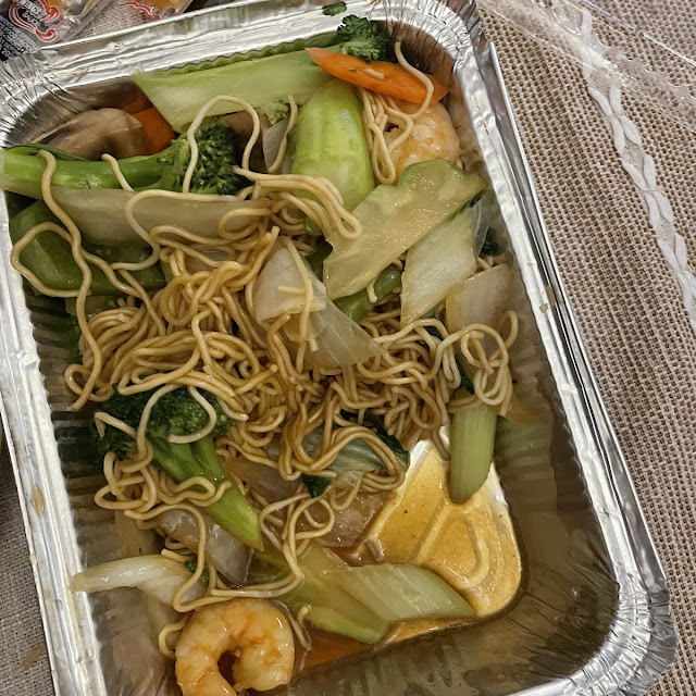 Shrimp Lo Mein Noodles