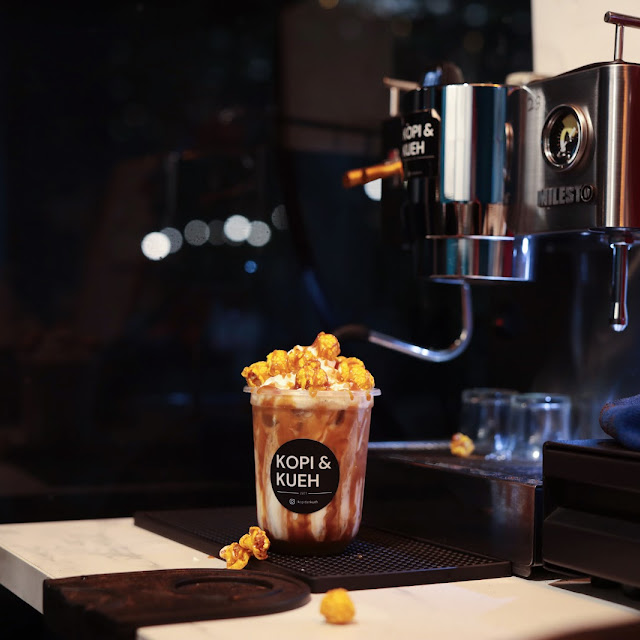 Popcorn Caramel Latte