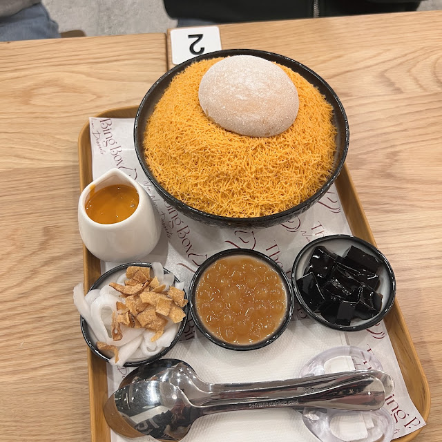 Sweet Corn Brle Mochi Bingsu