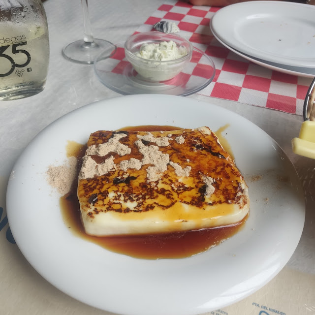Queso Asado Miel Y Gofio