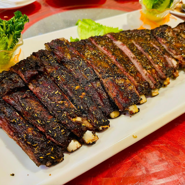 Charcoal BBQ Spanish Iberico Ribs