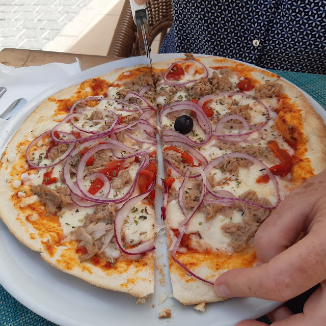 Thunfisch Pizza
