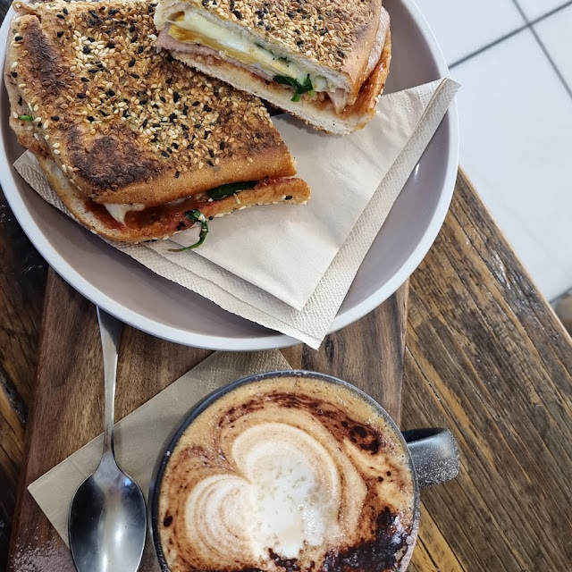 Bacon Egg and Cheese Panini