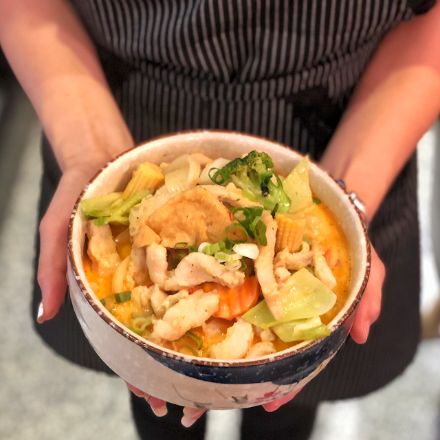 Chicken Curry Laksa Noodle Soup