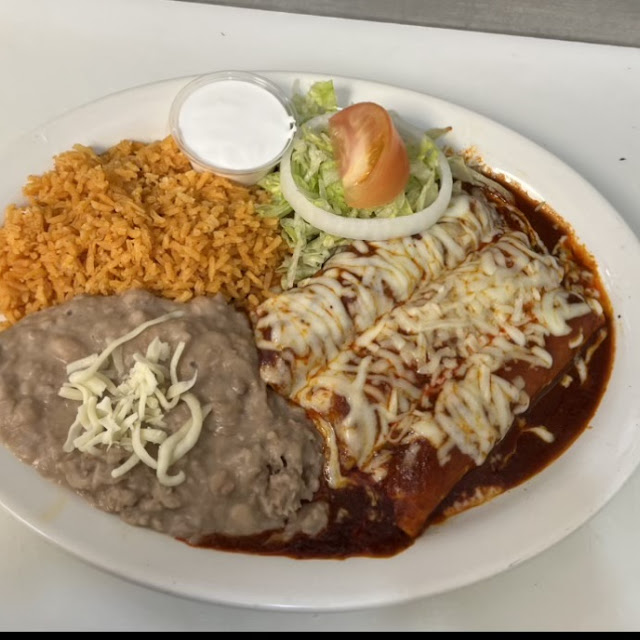 Enchiladas Rojas Dinner