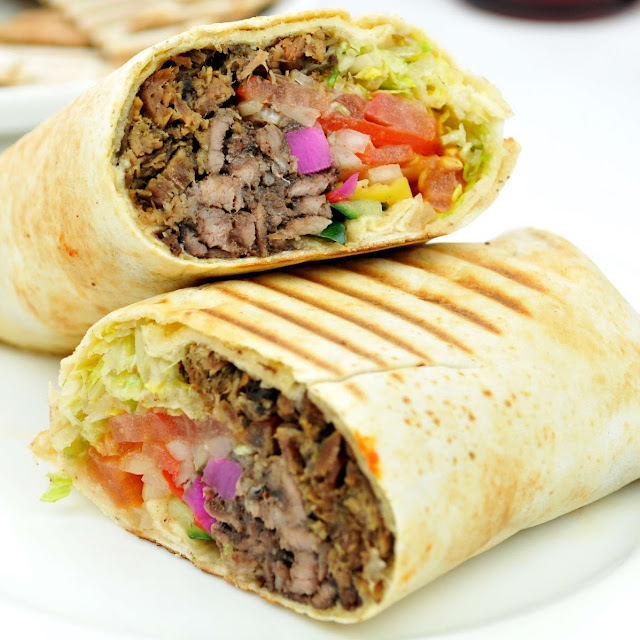 Lamb Shawarma Wrap