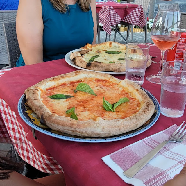 Pizza Margherita And Pizza Quattro Formaggi