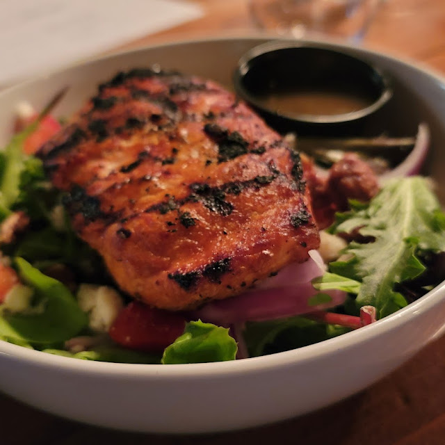 Berry Salad with Salmon