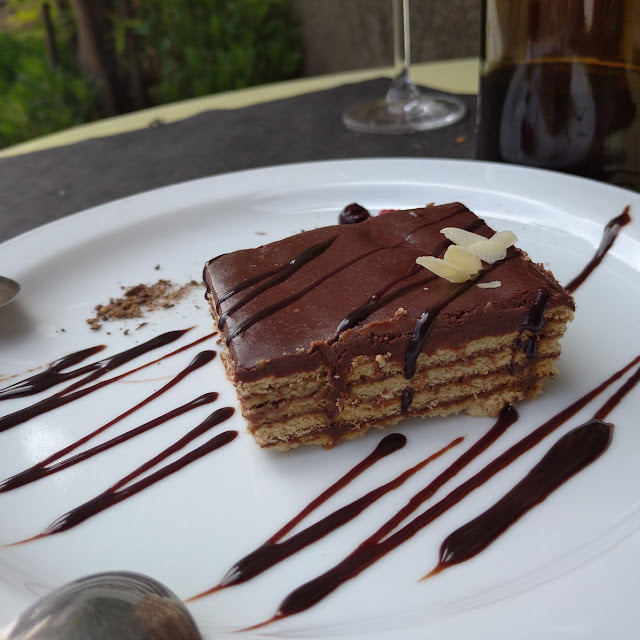 Tarta de Galletas Y Chocolate