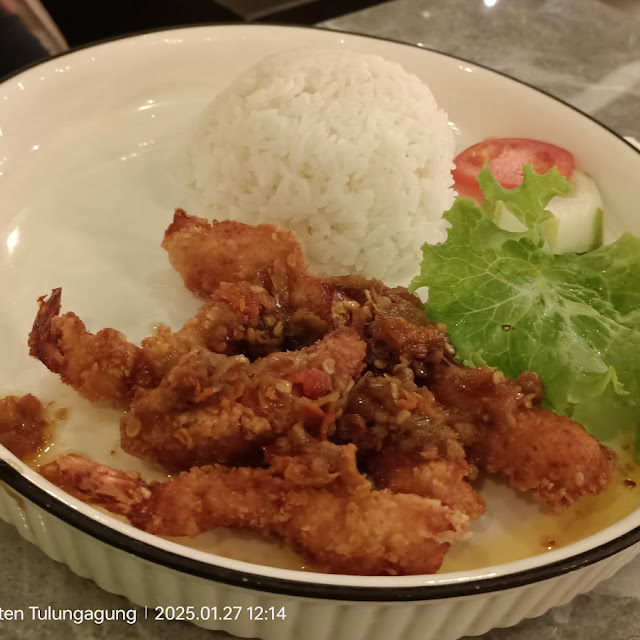 Nasi Udang Crispy