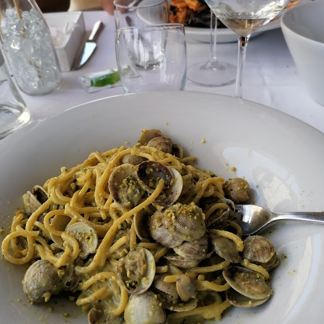 Linguine Vongole E Pistacchi