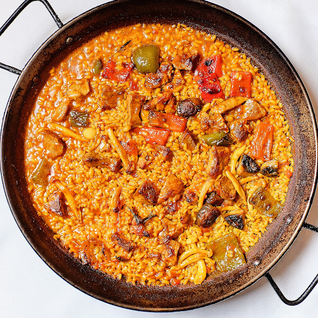 Paella with Lobster