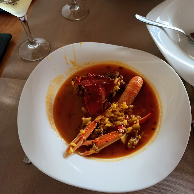 Arroz Caldoso de Cangrejo Azul