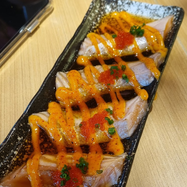 Salmon Belly Carpaccio