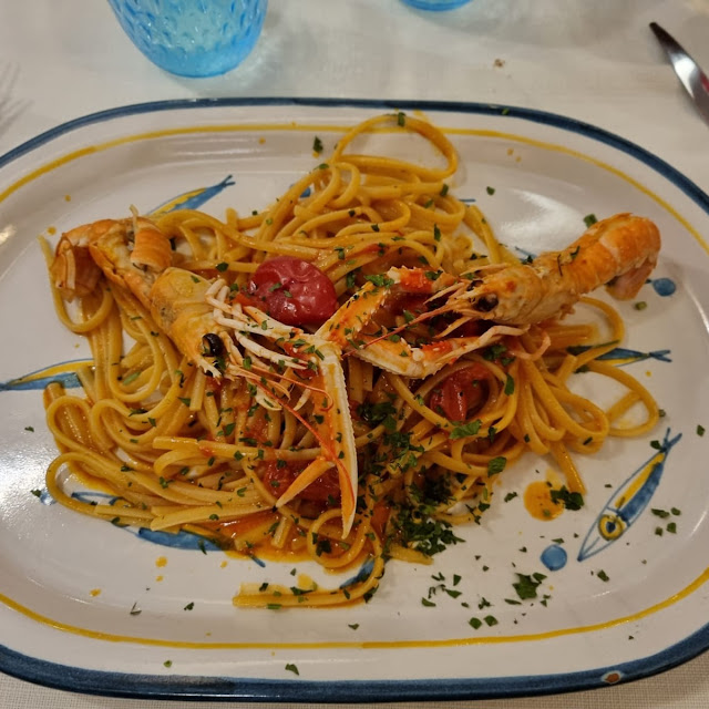 Linguine Con Scampi