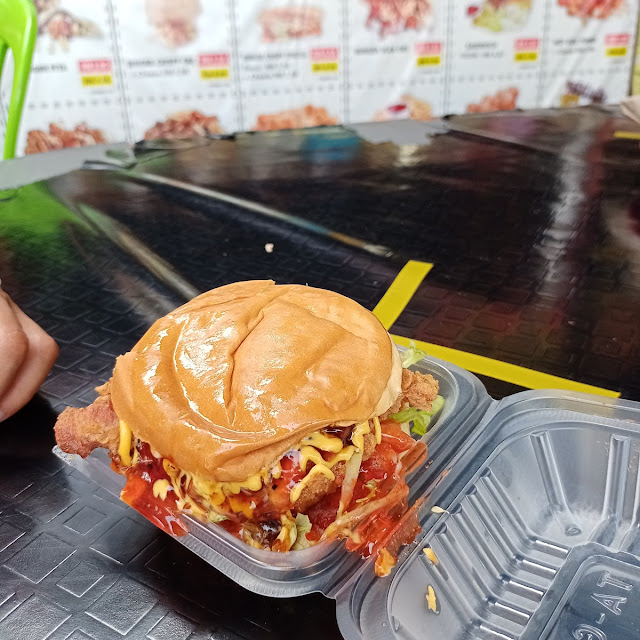 Burger Ayam Crispy