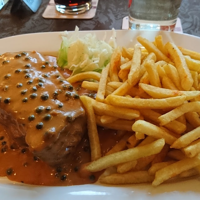 Rumpsteak Mit Pfefferrahmsauce