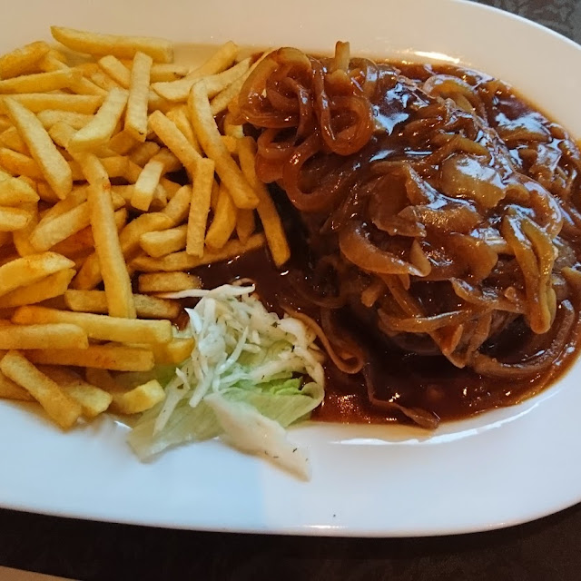 Rumpsteak Mit Zwiebelsoße