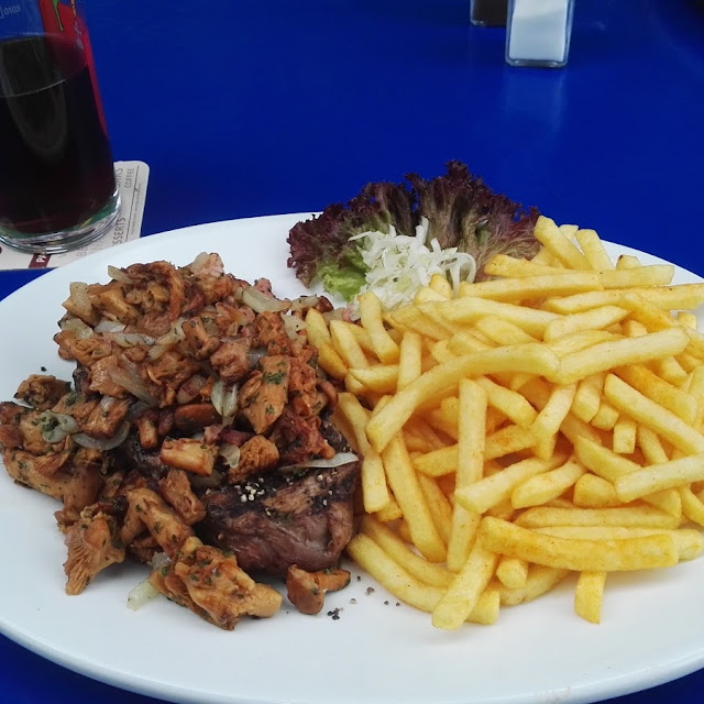 Rumpsteak Mit Pfifferlingen
