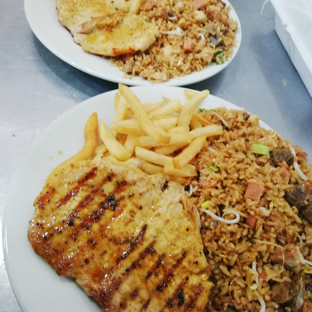 Plato Personal Con Pechuga A la Plancha
