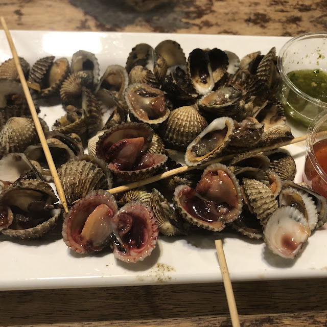 Kerang Bakar with Chili Sauce