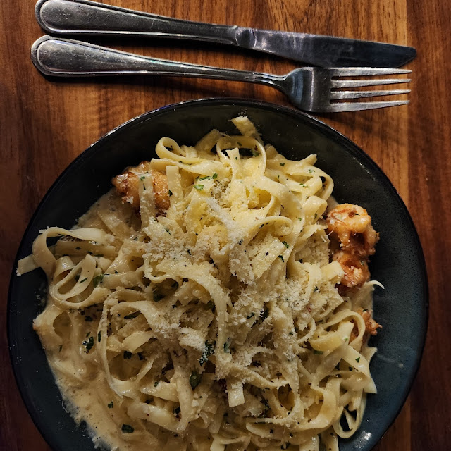Signature Prawn Pasta Dish