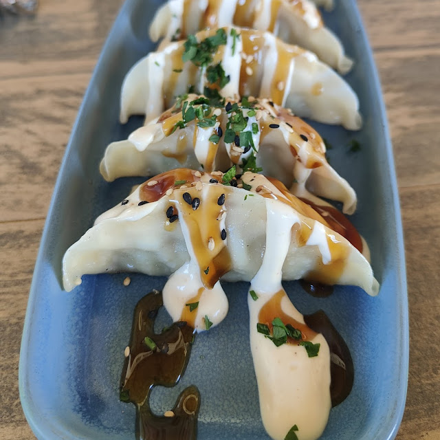 Gyozas de Langostinos Y Verduras