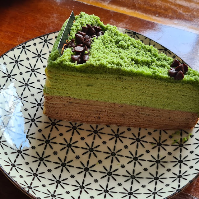 Green Tea Crepe