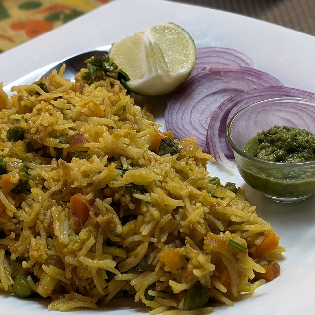 Vegetarian Biriyani