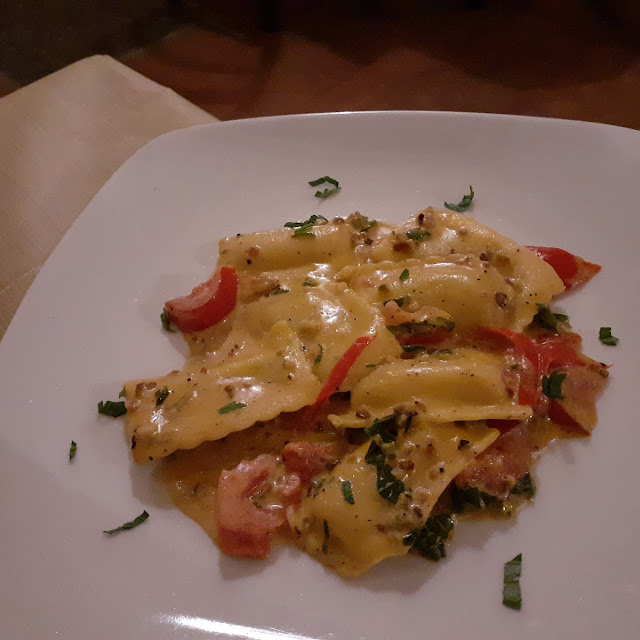 Panzerotti Capesante E Gamberi