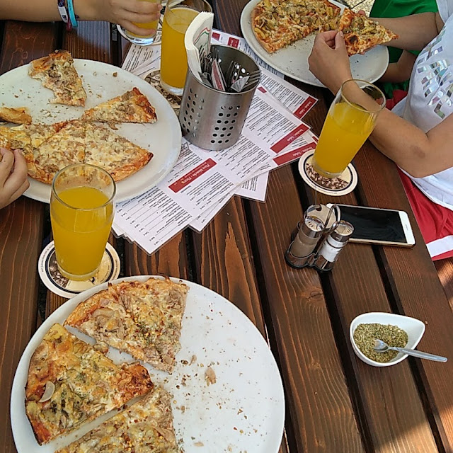 Pizza Tonno Und Champignons Al Forno