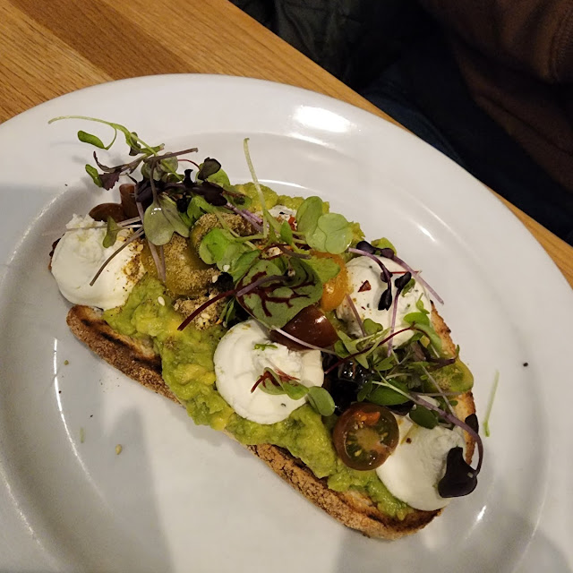 Mushroom and Avocado Toast