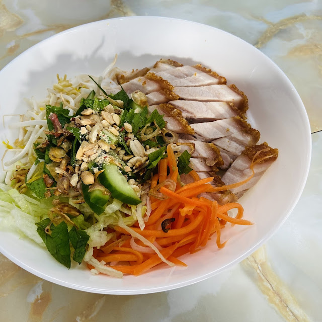 Rice Vermicelli with Roast Pork