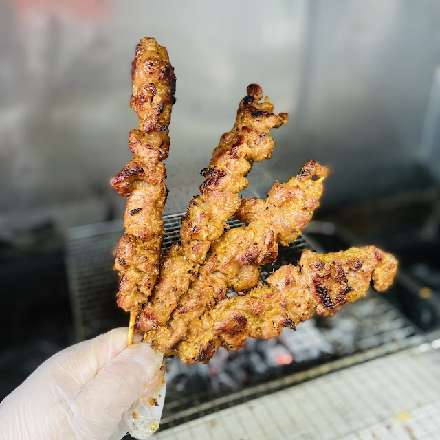 BBQ Pork Skewers