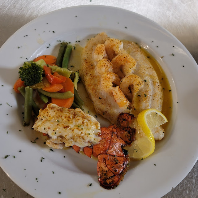Shrimp Stuffed Grouper