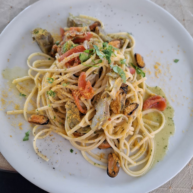 Pasta Cozze E Bottarga