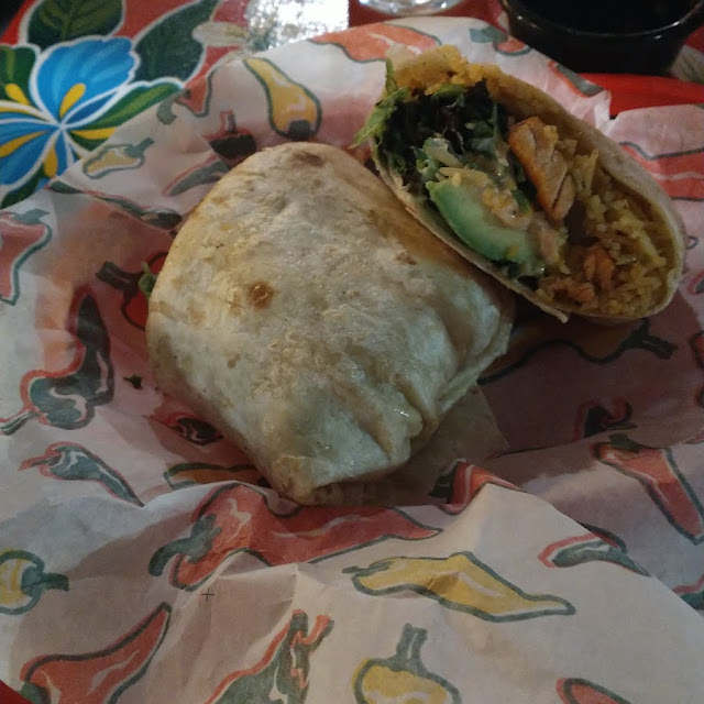 Seafood Burrito