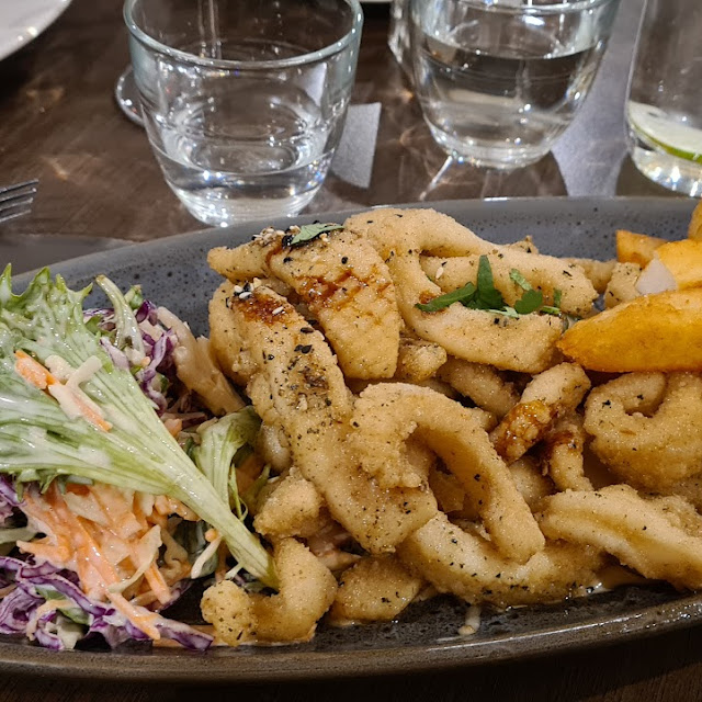 Seasoned Squid with Tick Chips