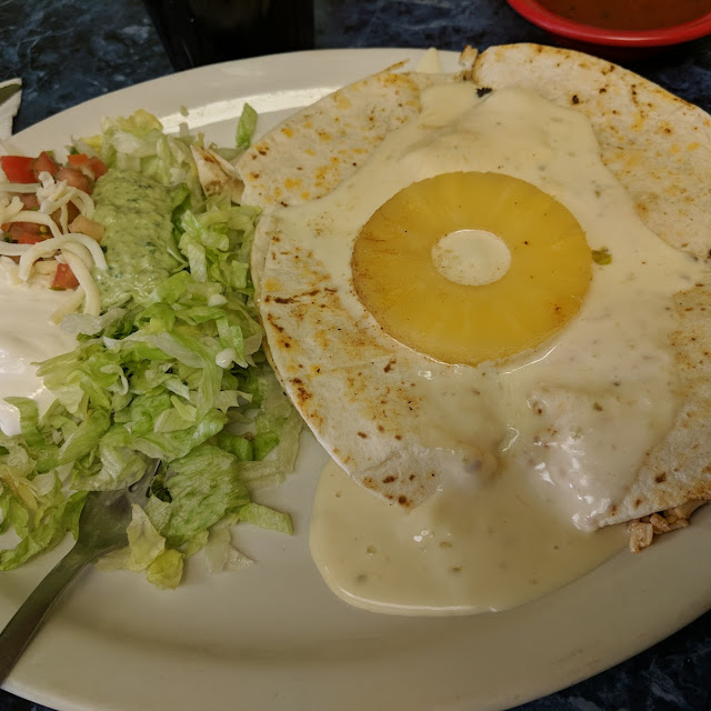 Hawaiian Quesadilla