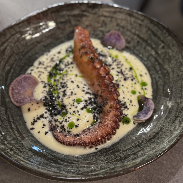 Pan-Fried Octopus