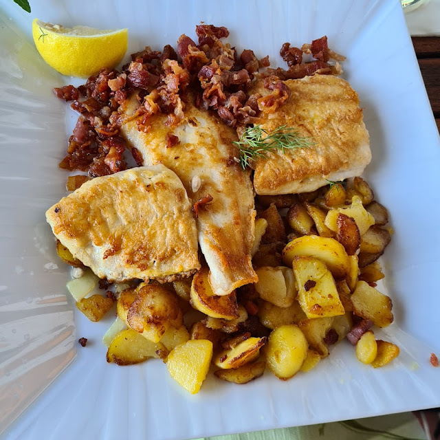 Scholle Mit Krabben