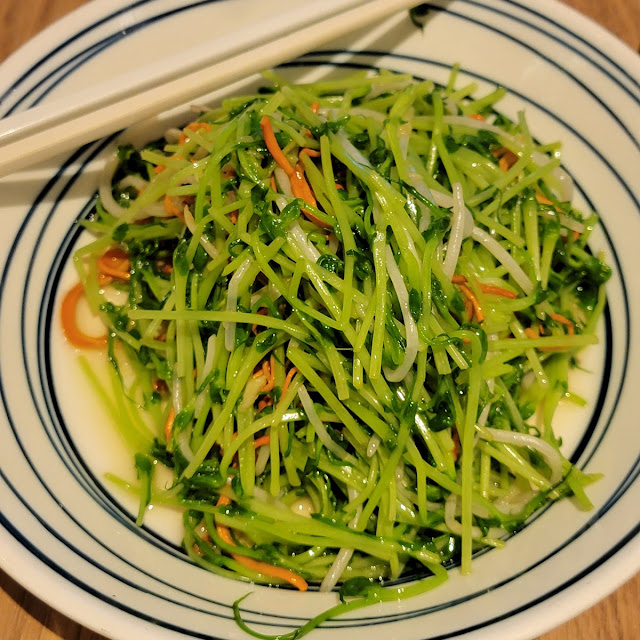 田園蟲草花炒翡翠苗
