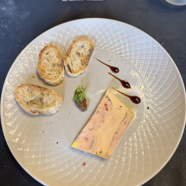 Foie Gras Terrine Grilled with Wine Branches