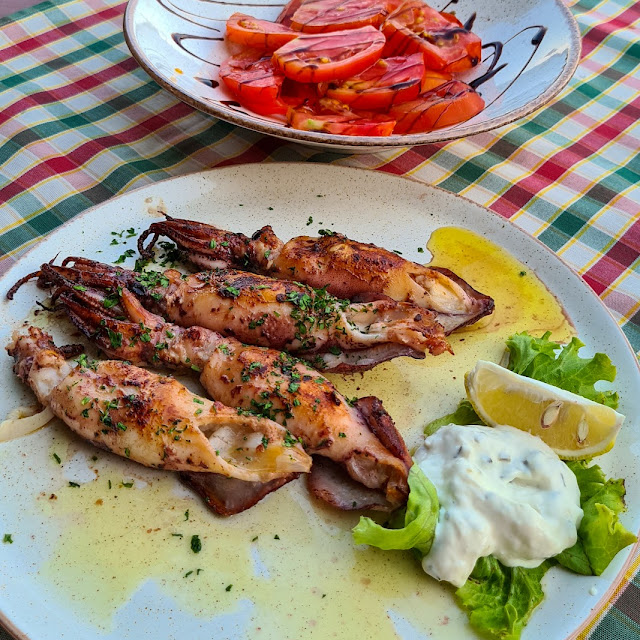 Grilled Calamari