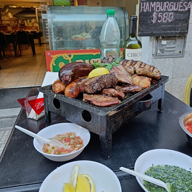 Parrillada Por 3 Bife de Chorizo