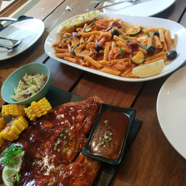 Texas BBQ Baby Back Ribs Platter