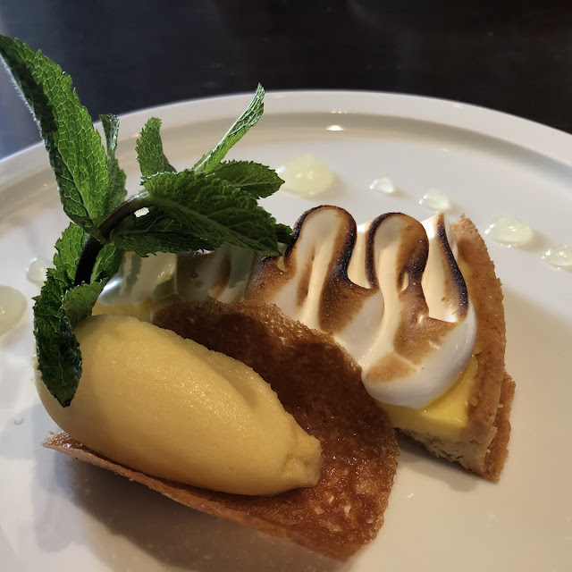 Lemon Pie & Sorbet Passion Fruit